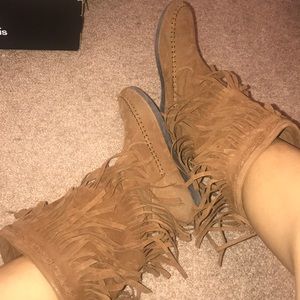 Fringe Boots